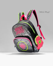 Morral Mini Plus Animal Groove Black Pink YW