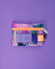 Billetera Light Sea Camo Violet