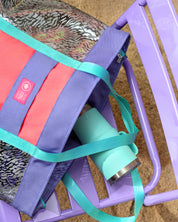 Bolsa de Playa Plus Animal Groove Violet Aqua
