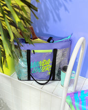 Bolsa de Playa Plus Animal Groove Violet Black