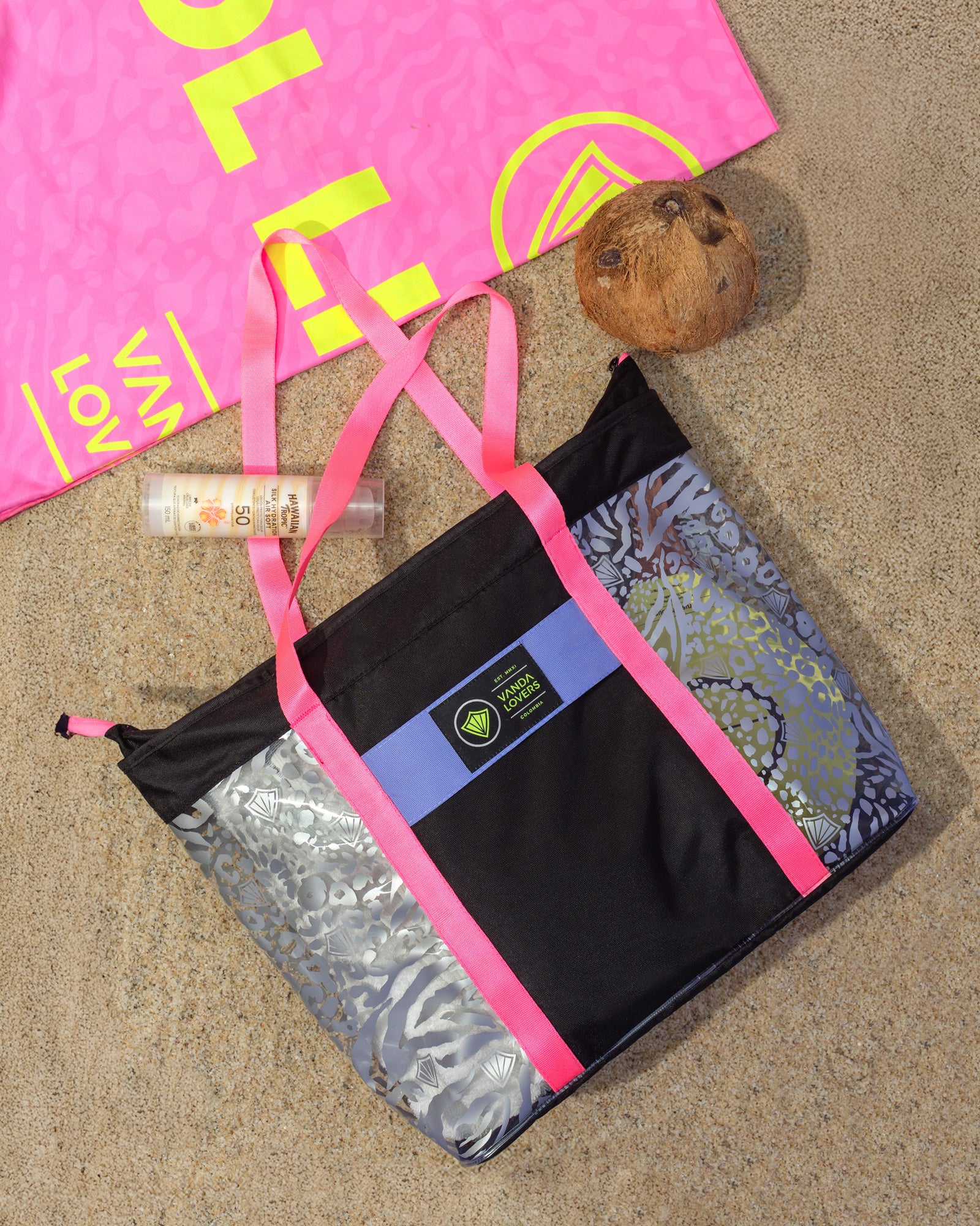Bolsa-de-Playa-Plus-Animal-Icon-Black-Pink-3.jpg