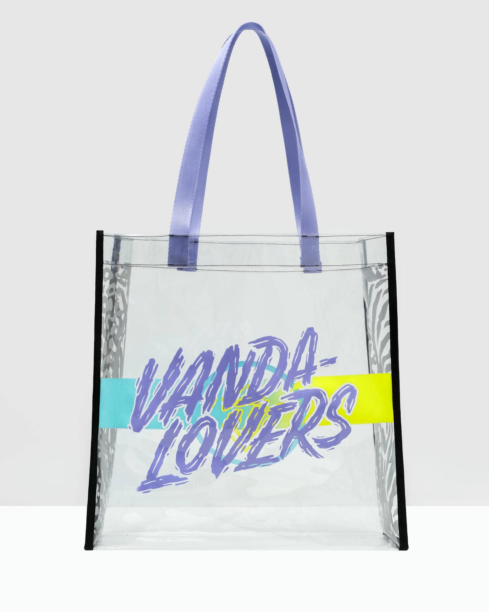 Bolsa de Playa Animal Violet Black