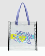 Bolsa de Playa Animal Violet Black