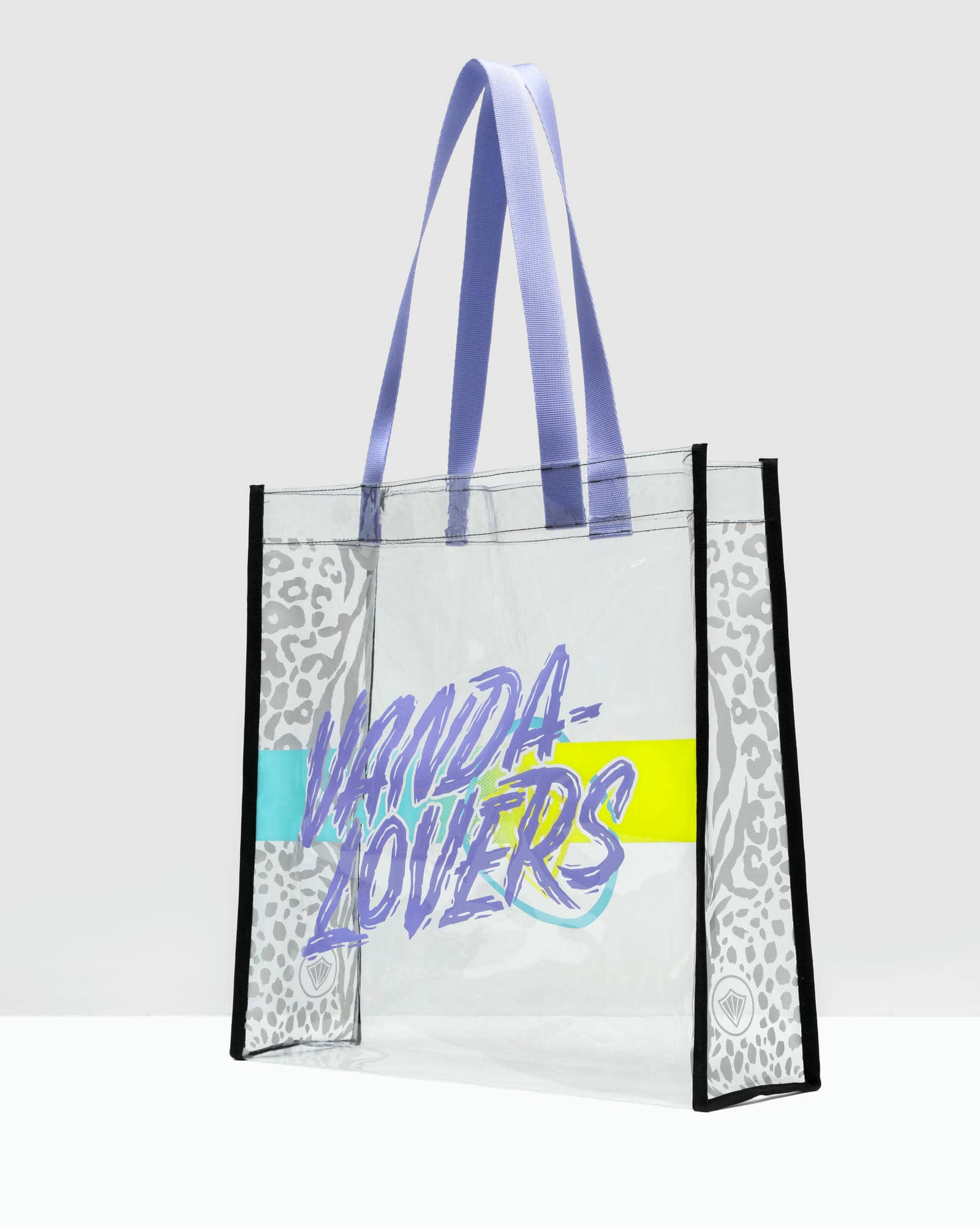 Bolsa de Playa Animal Violet Black