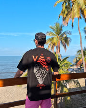 Camiseta Diamond Wave Black SN