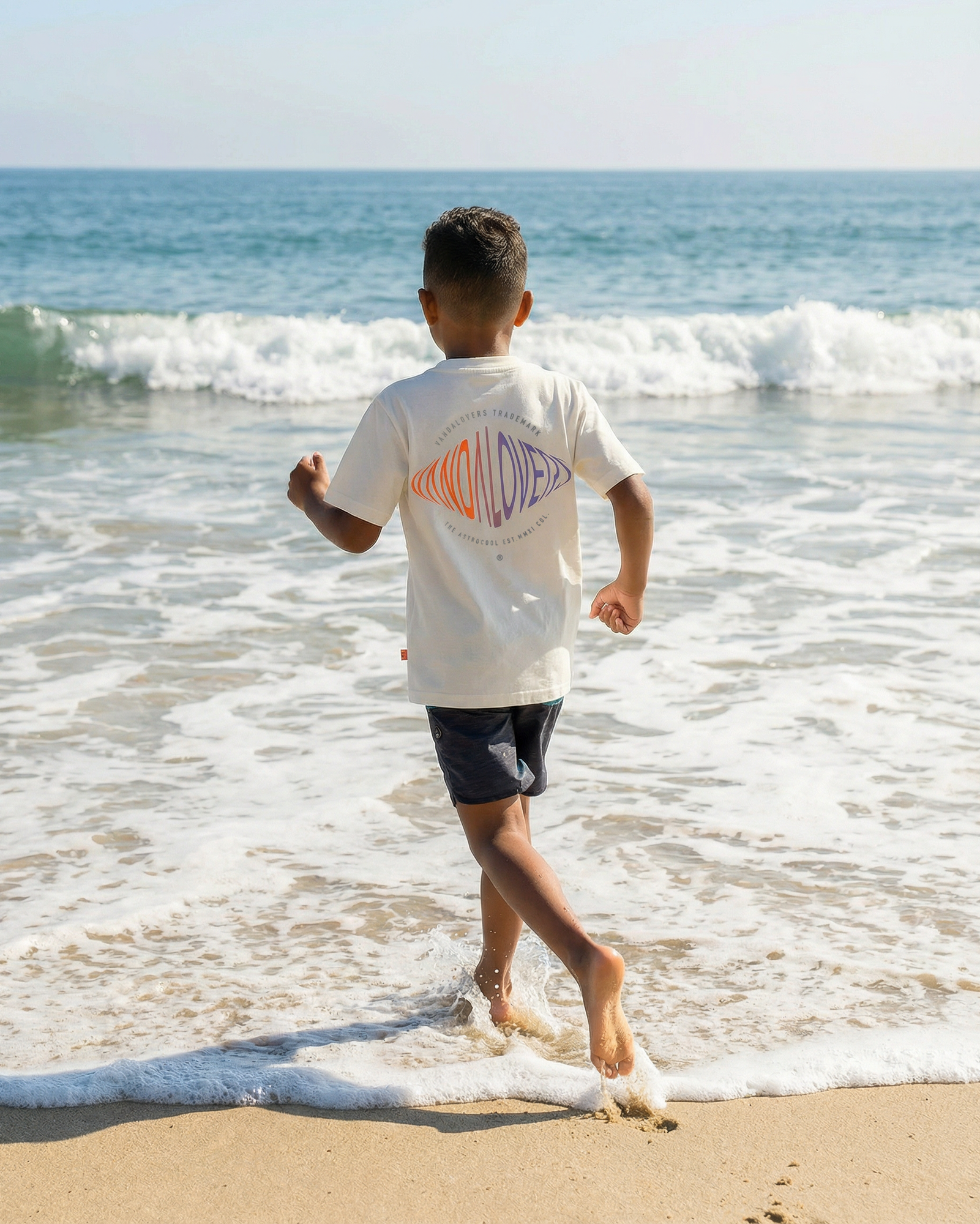 Camiseta Niño Morph White SNVL