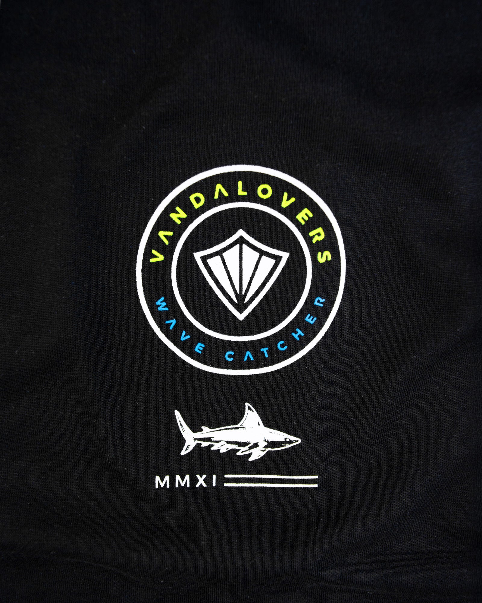 Camiseta Niño Wave Catcher Black AZYW