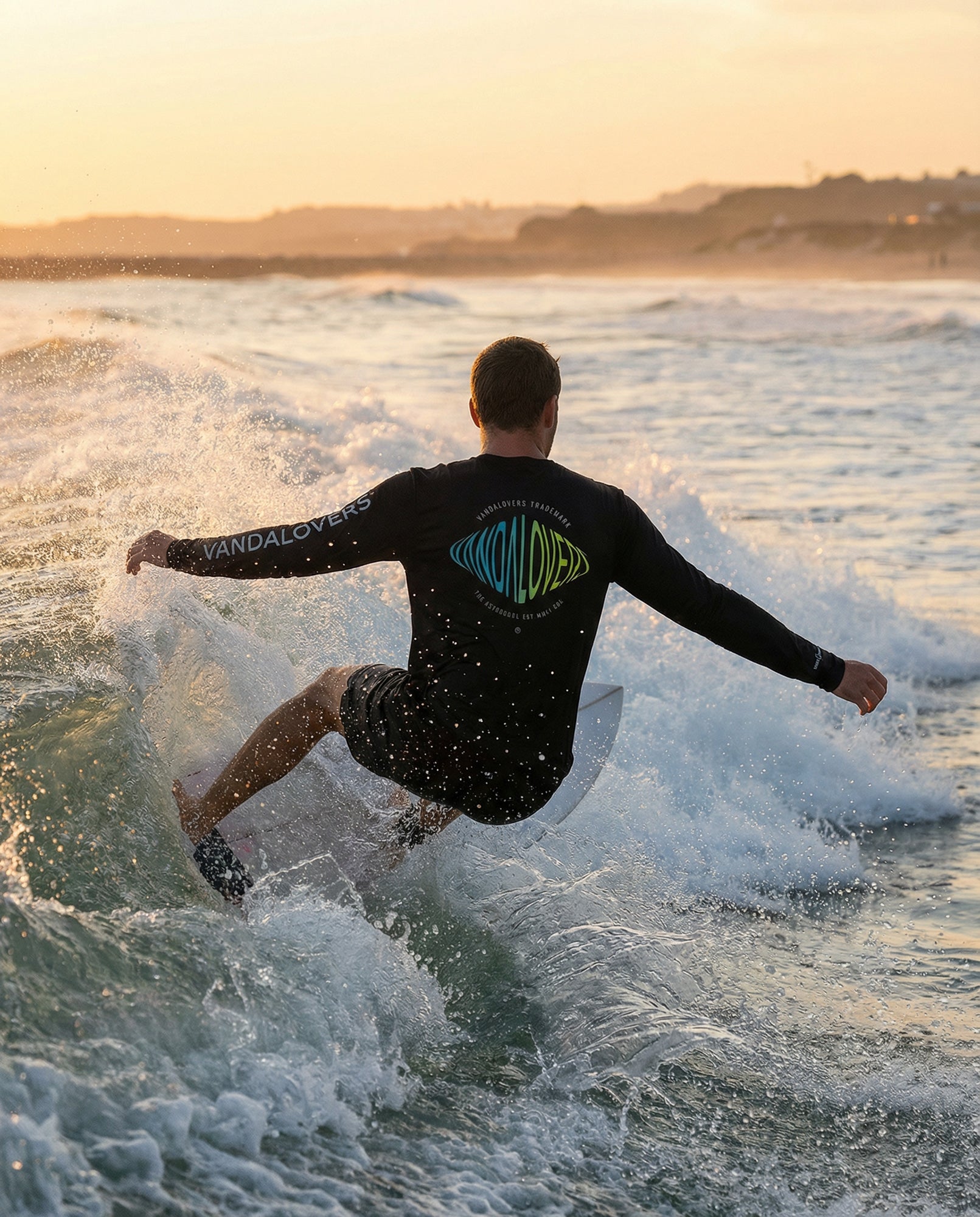 Camiseta Solarproof Morph Black YWAZ
