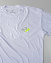 Camiseta Solarproof Niño Diamond Wave White YWAZ