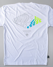 Camiseta Solarproof Niño Diamond Wave White YWAZ