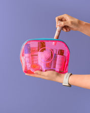 Cosmetiquera Neon Splash Pink