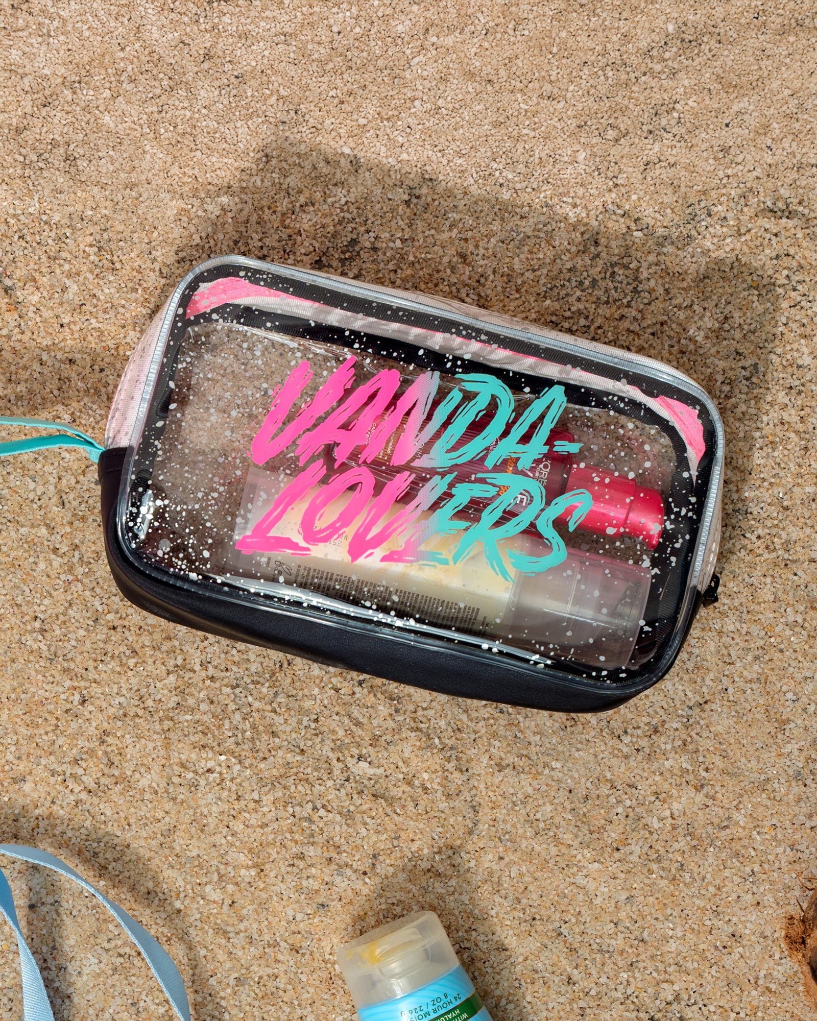Estuche Clear Splash Supernova Aqua Pink