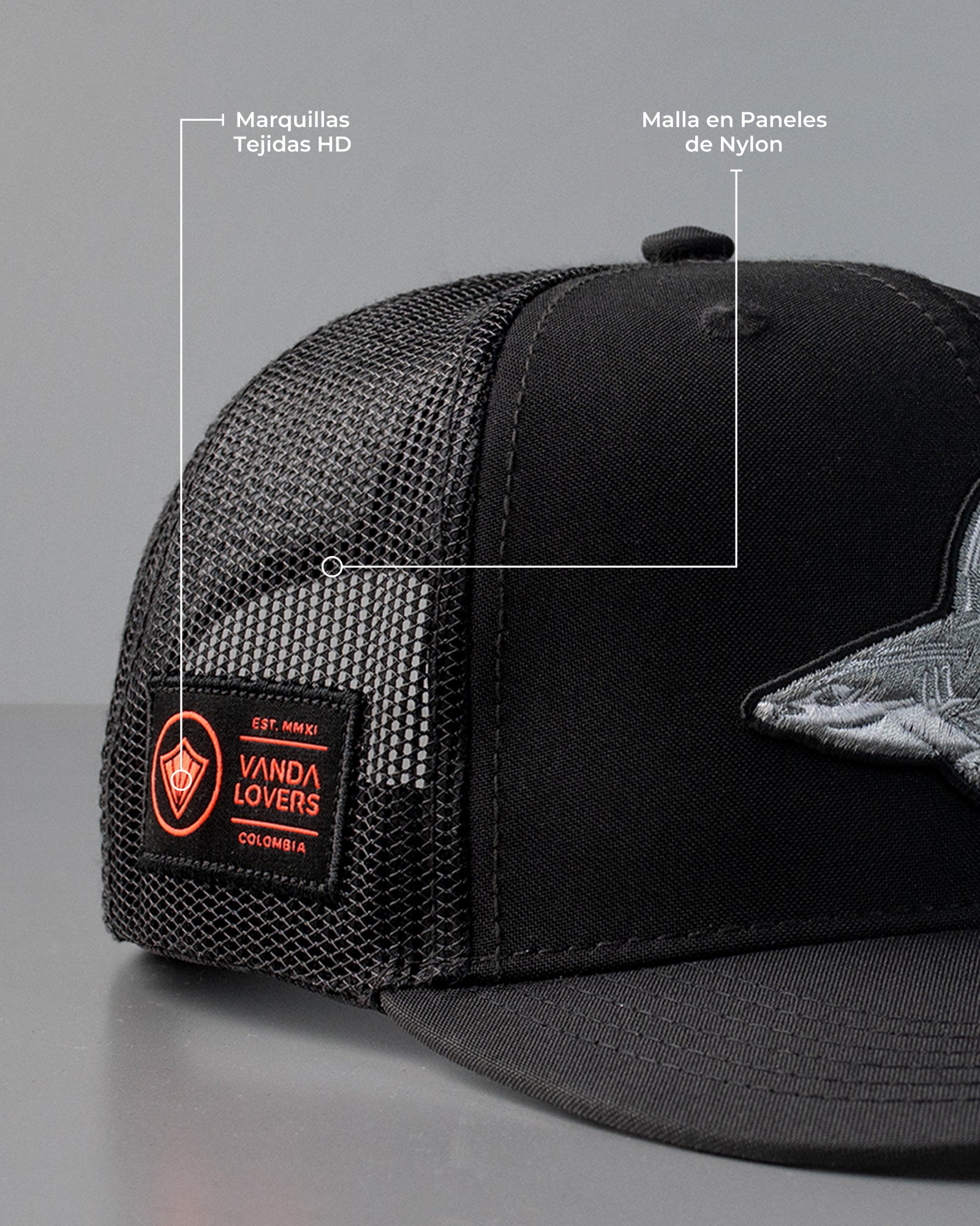 Gorra Trucker Shark SN 6P