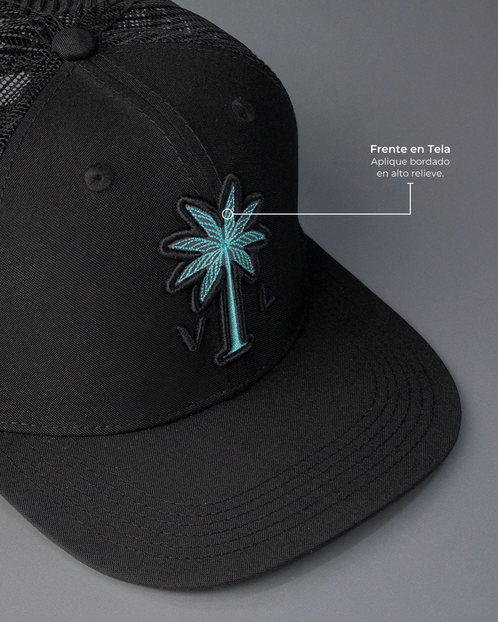 Gorra Trucker Venice Aqua 6p