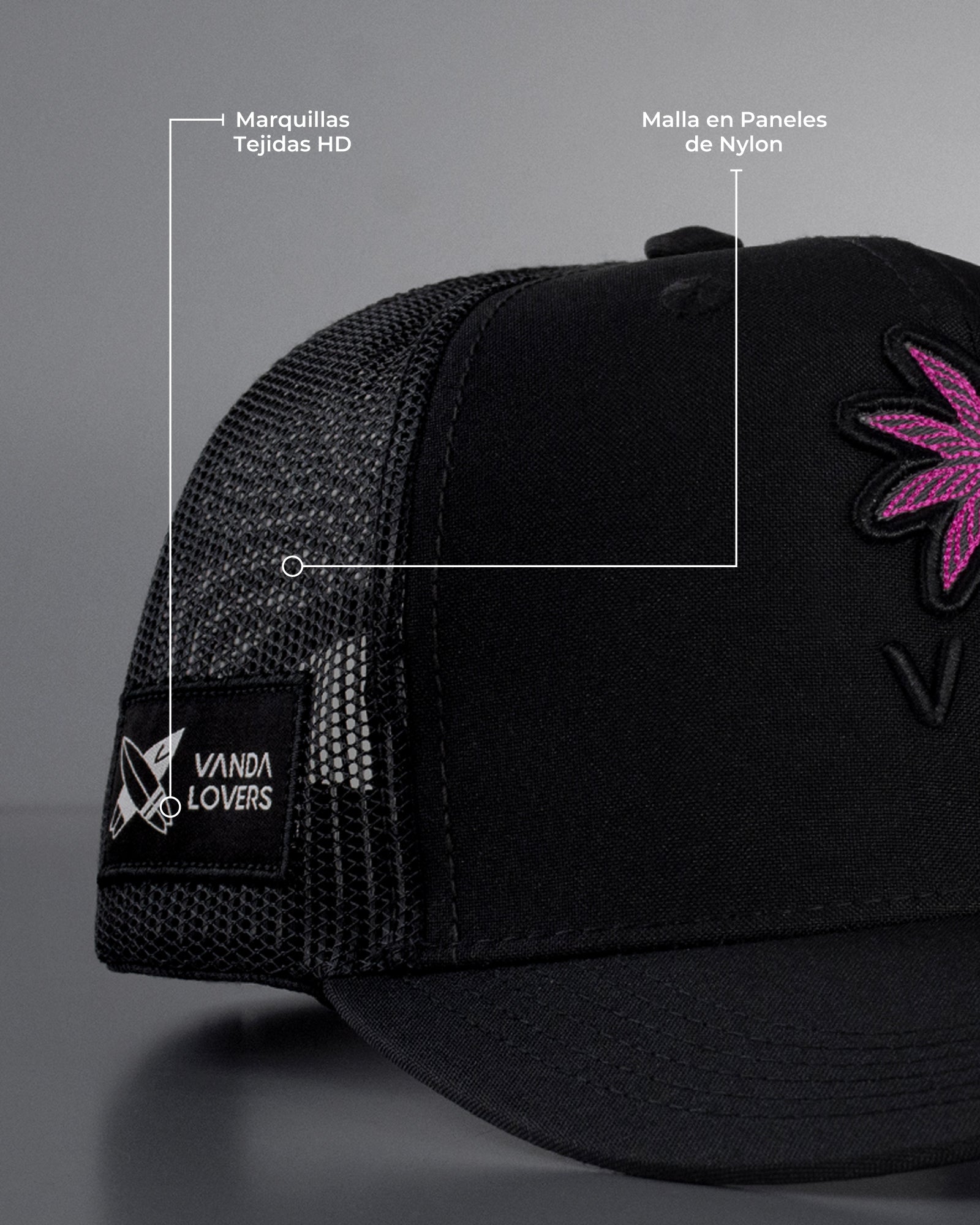 Gorra Trucker Venice Pink