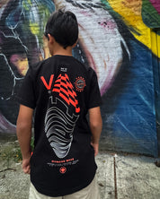 Camiseta Niño Diamond Wave Black SN