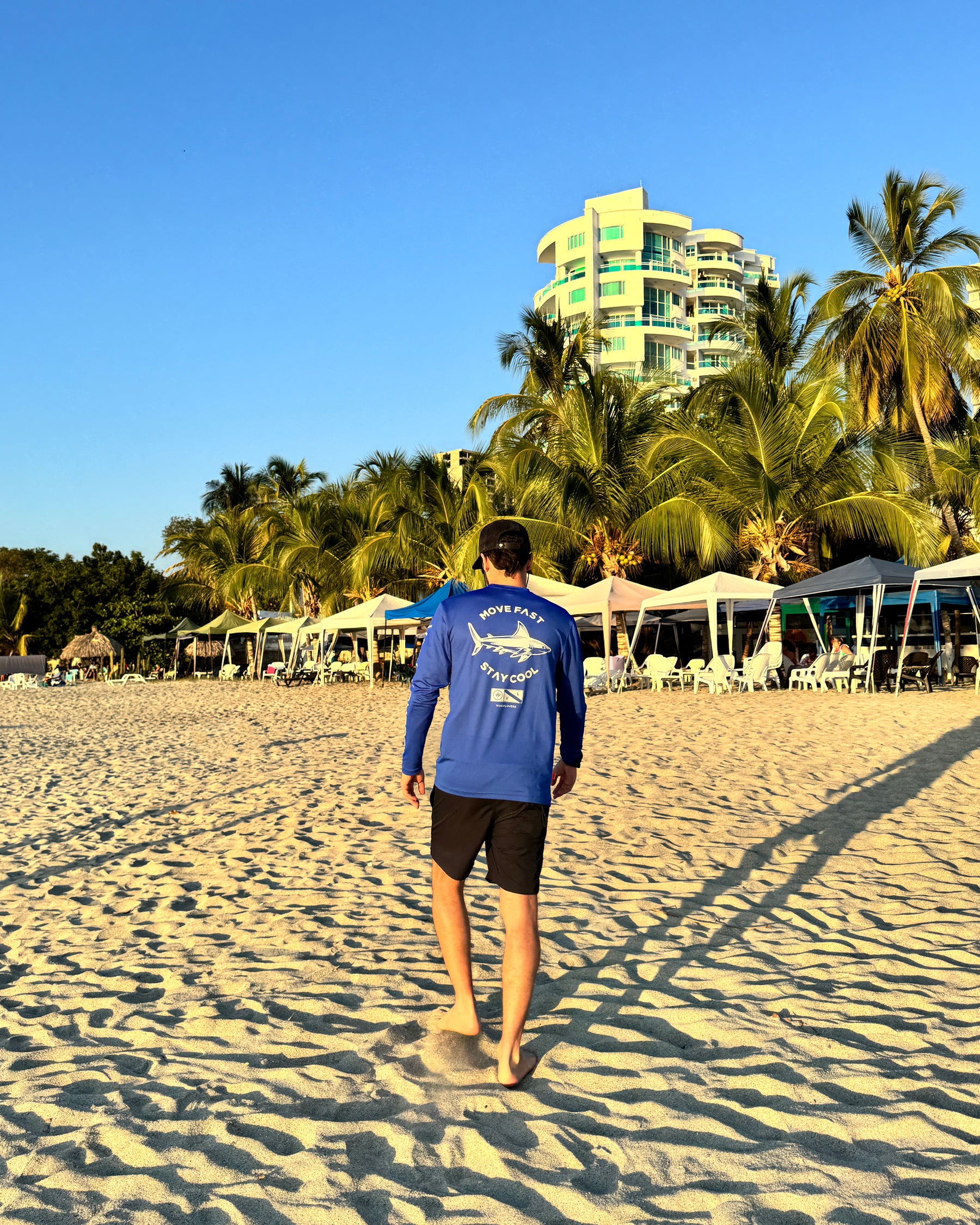 Camiseta Solarproof Shark Blue