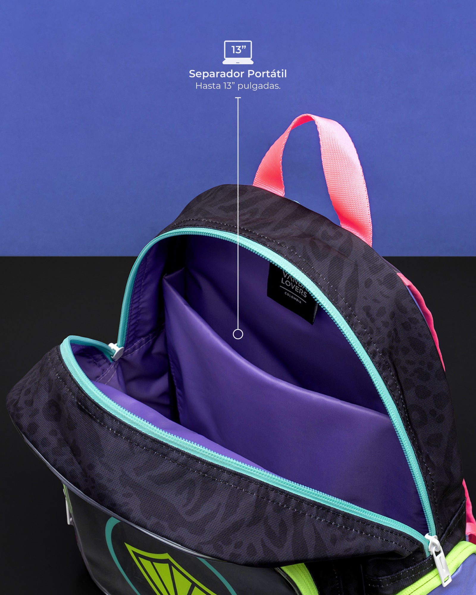 Morral Mini Plus Icon Nebula Black Violet Fun