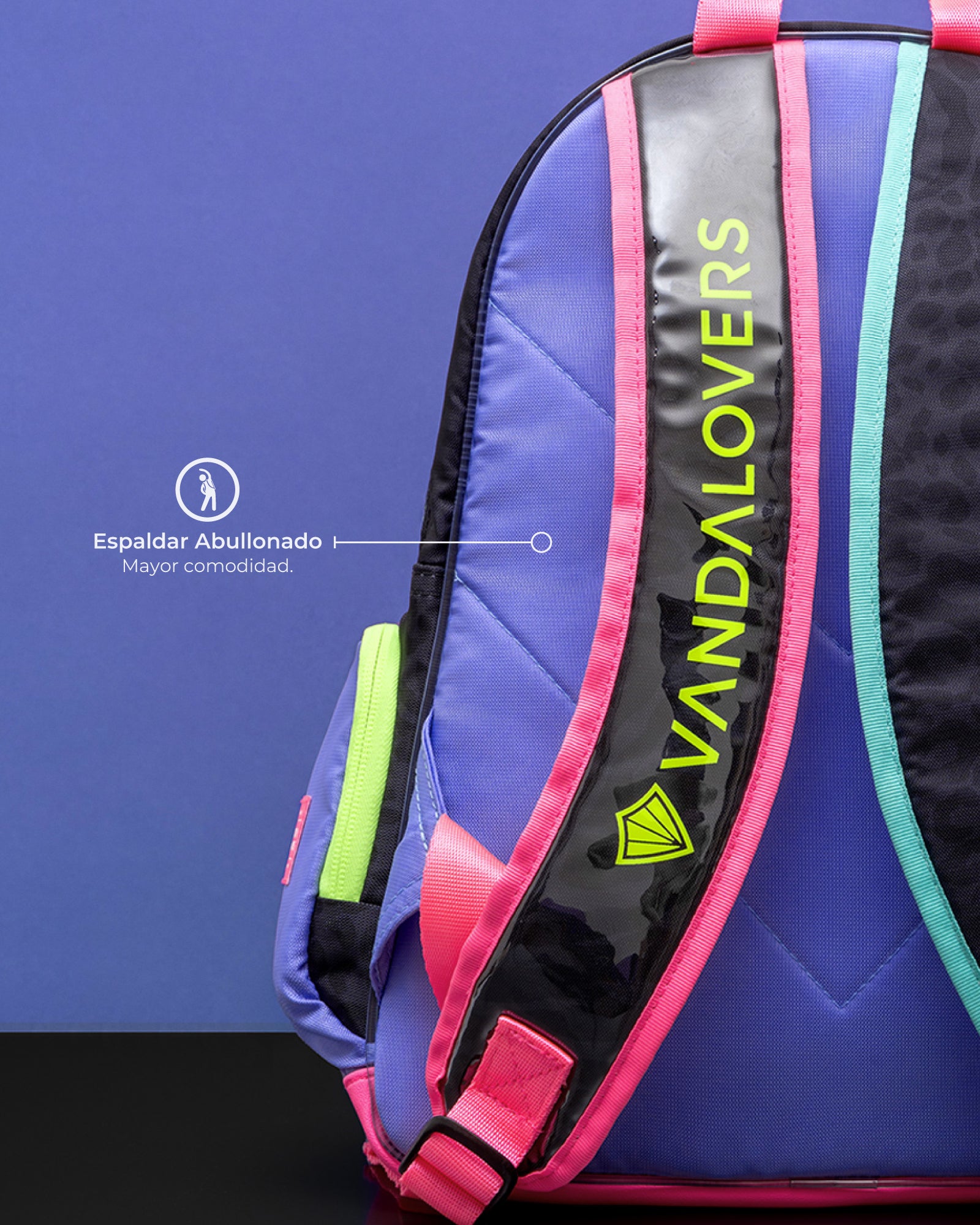 Morral Mini Plus Icon Nebula Black Violet Fun