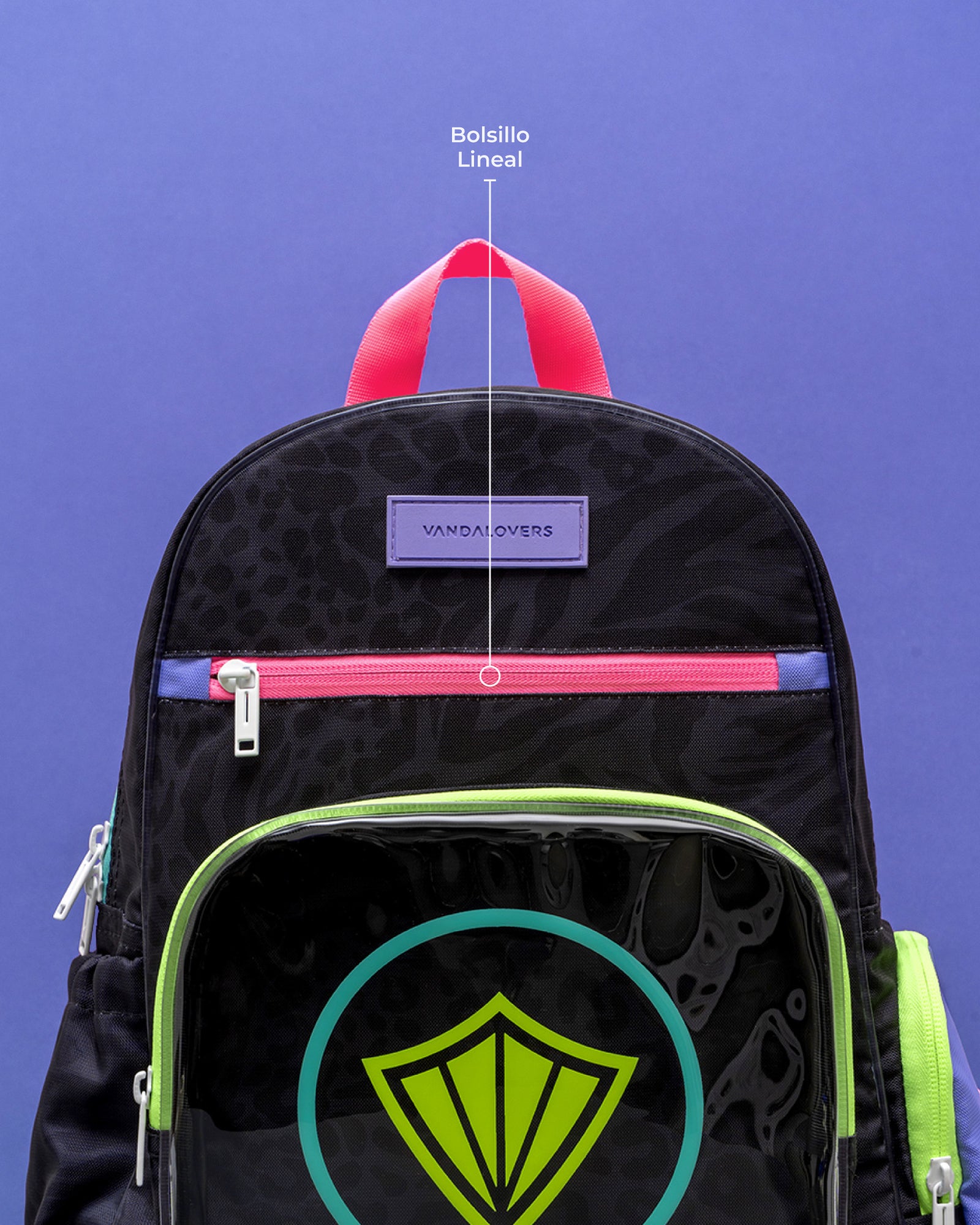 Morral Mini Plus Icon Nebula Black Violet Fun