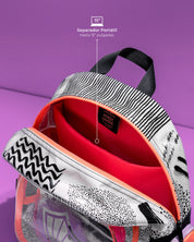 Morral Mini Plus Strokes Splash Fun Melón Pink