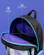 Morral Animal Groove Black White Violet Blue