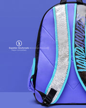 Morral Animal Groove Black White Violet Blue