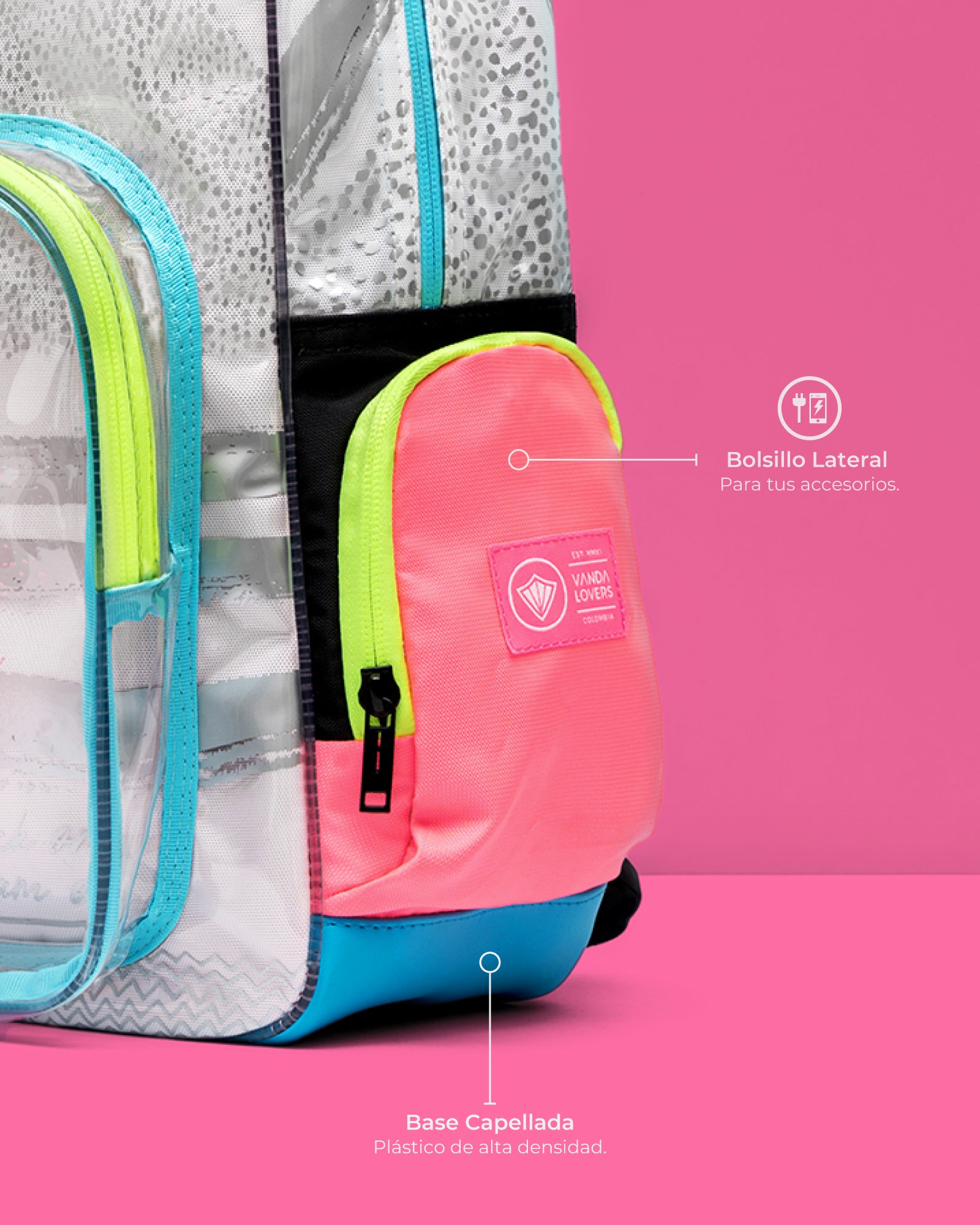 Morral Strokes Silver White Fun