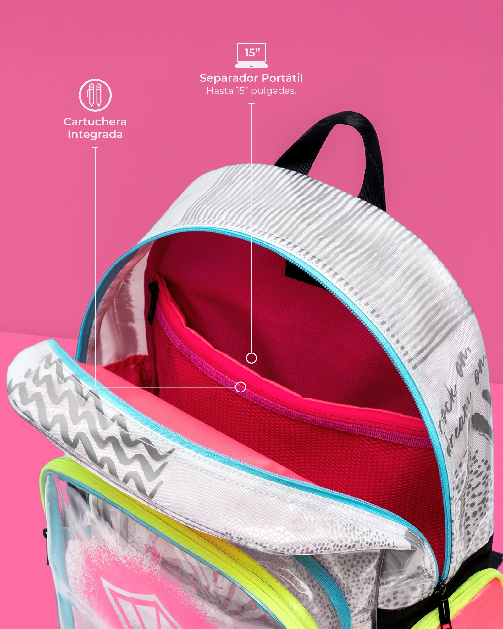 Morral Strokes Silver White Fun