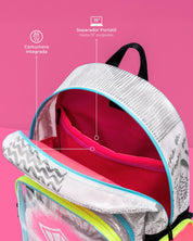 Morral Strokes Silver White Fun