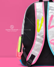 Morral Strokes Silver White Fun