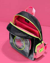 Morral Mini Plus Animal Groove Black Pink YW
