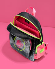 Morral Mini Plus Animal Groove Black Pink YW