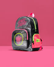 Morral Mini Plus Animal Groove Black Pink YW