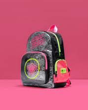 Morral Mini Plus Animal Groove Black Pink YW