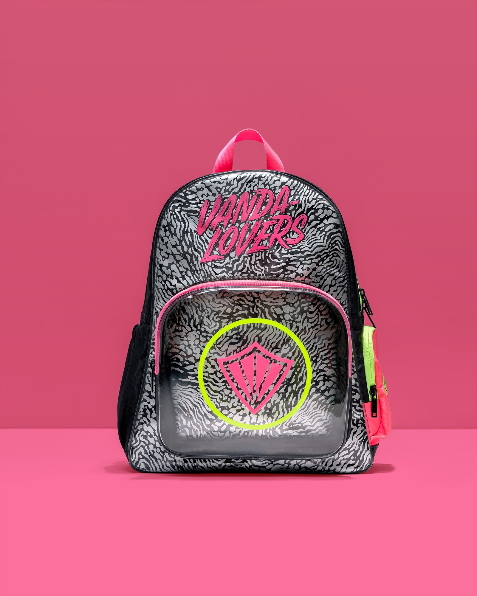 Morral Mini Plus Animal Groove Black Pink YW
