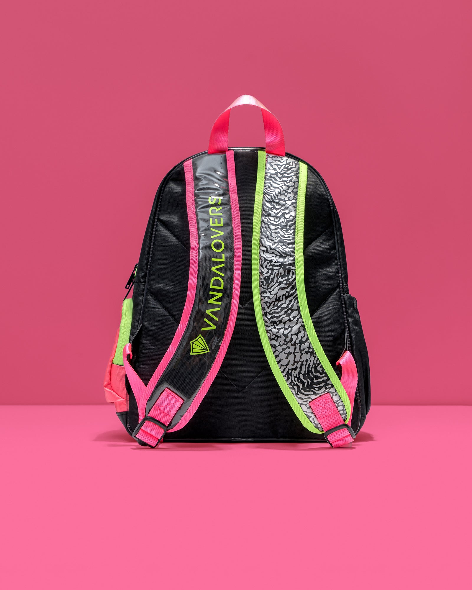 Morral Mini Plus Animal Groove Black Pink YW