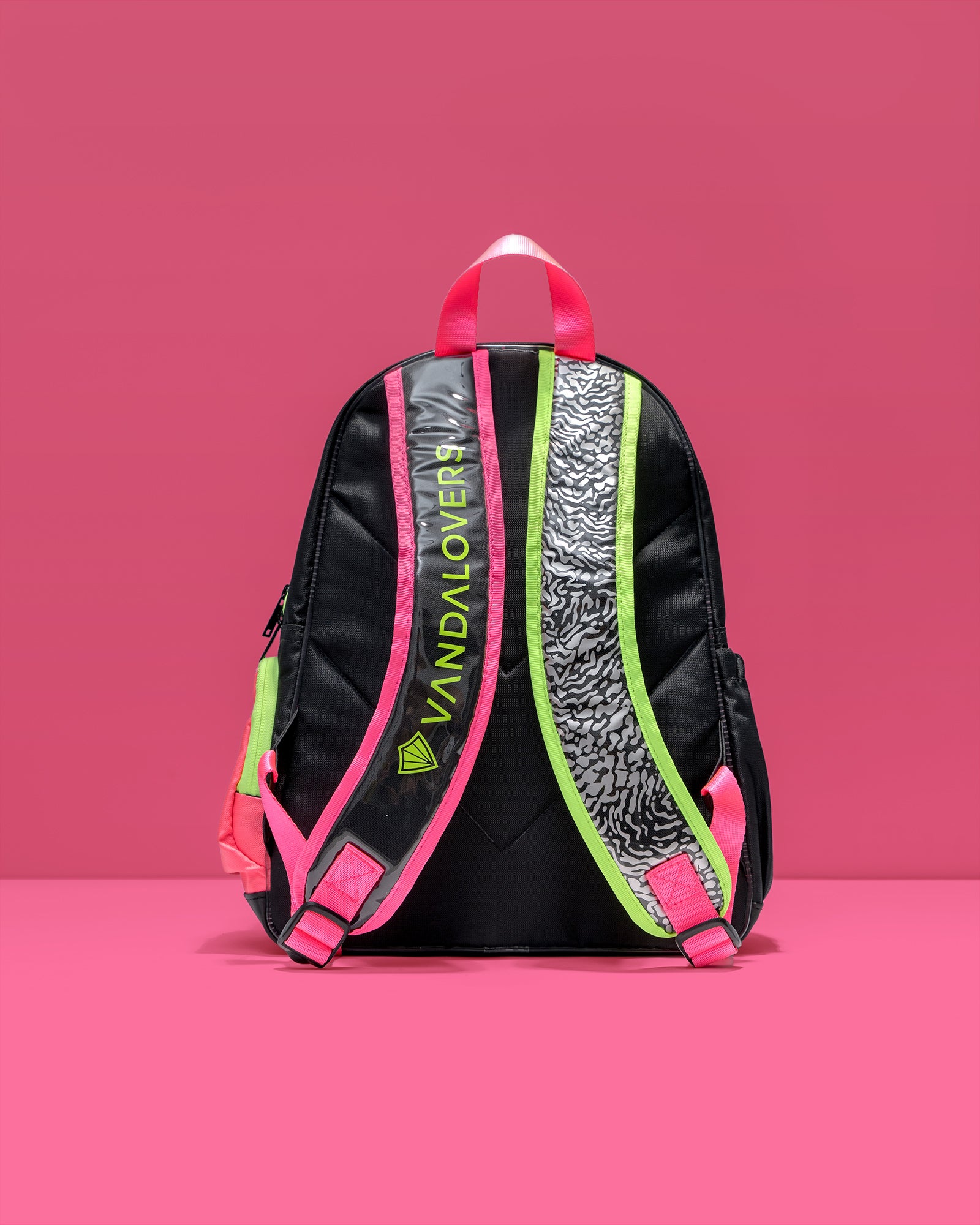 Morral Mini Plus Animal Groove Black Pink YW