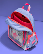 Morral Mini Plus Animal Groove Violet Melón Pink