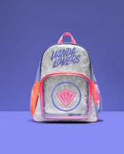 Morral Mini Plus Animal Groove Violet Melón Pink