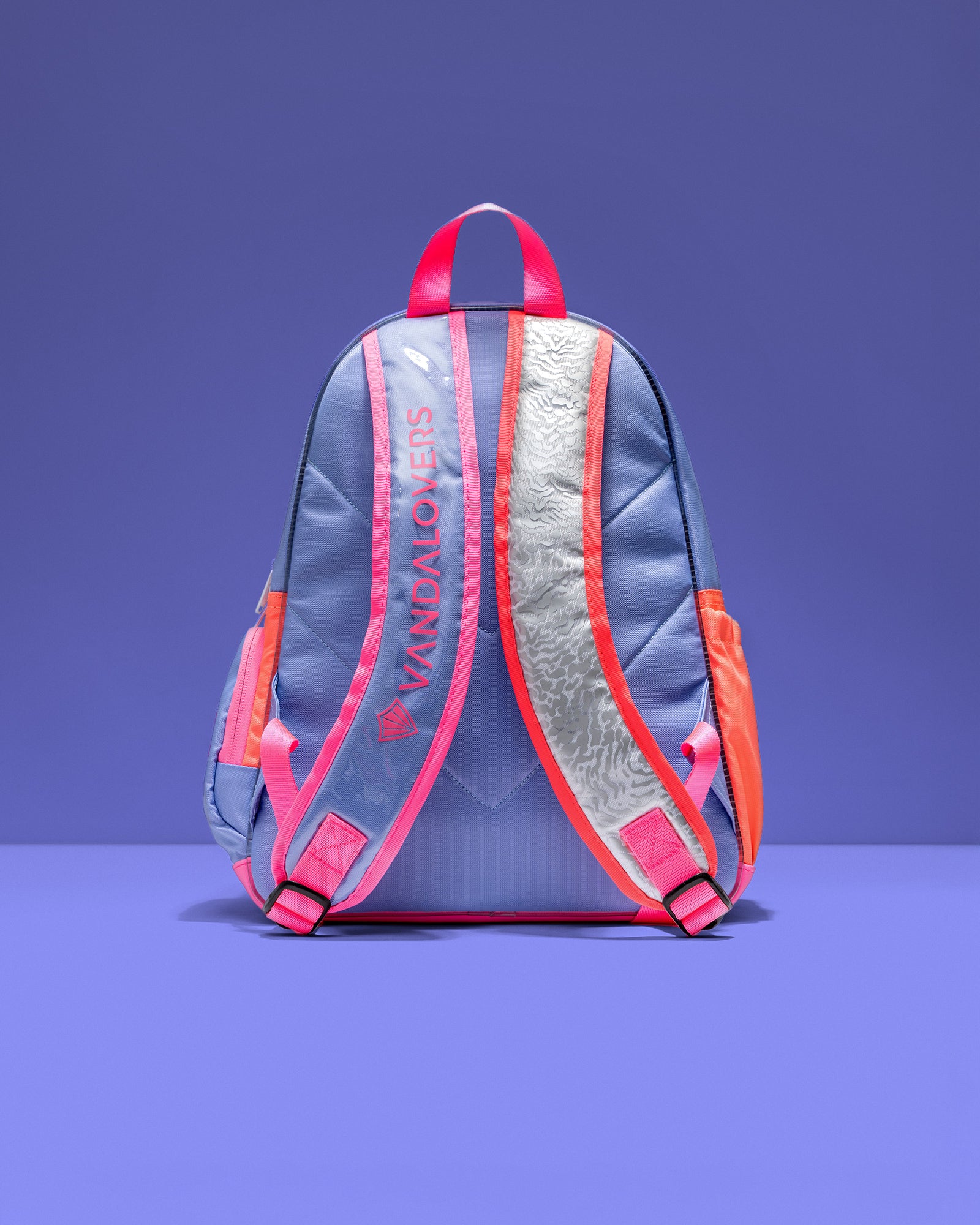 Morral Mini Plus Animal Groove Violet Melón Pink