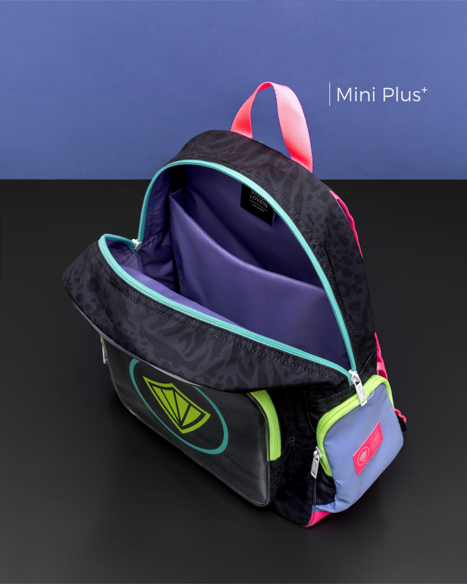 Morral Mini Plus Icon Nebula Black Violet Fun