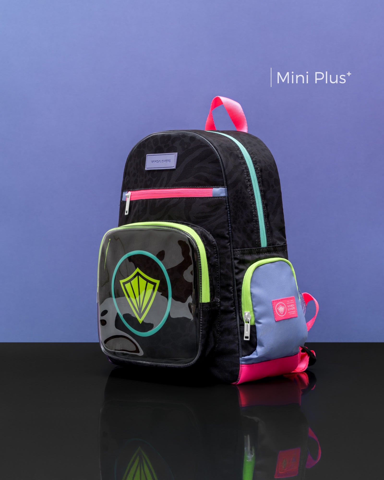Morral Mini Plus Icon Nebula Black Violet Fun