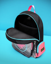 Morral Animal Groove Black Blue Pink