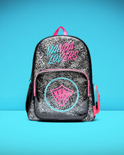 Morral Animal Groove Black Blue Pink