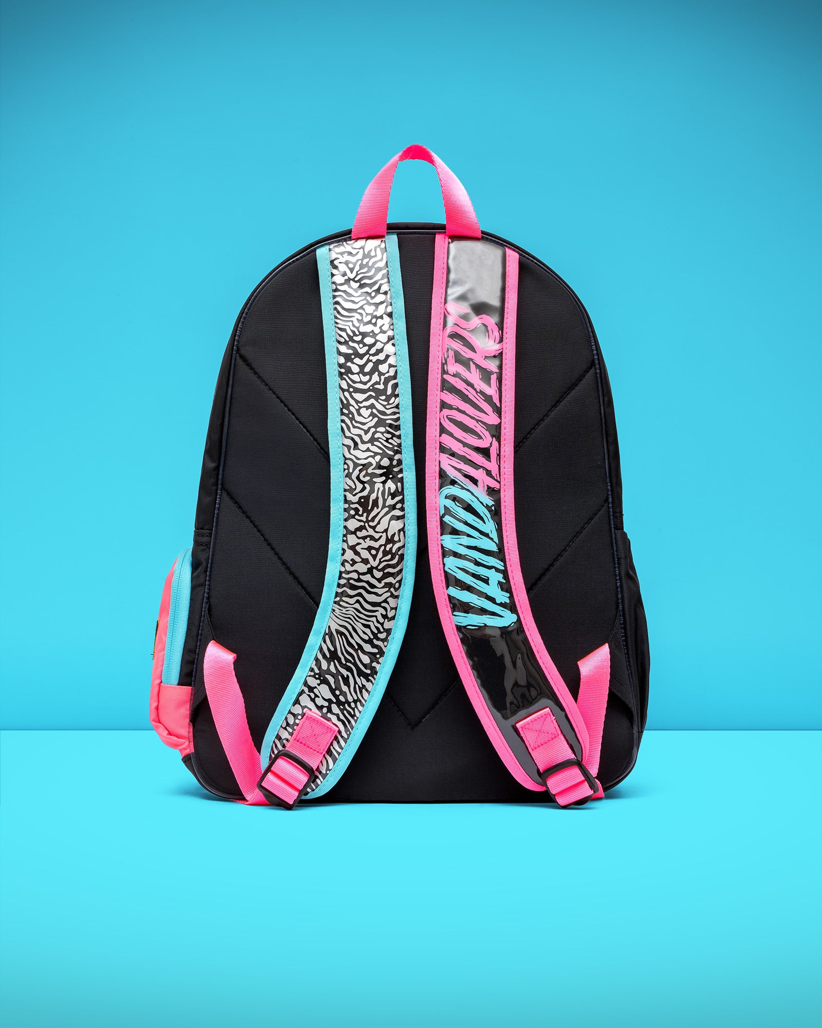 Morral Animal Groove Black Blue Pink