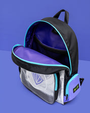 Morral Animal Groove Black White Violet Blue