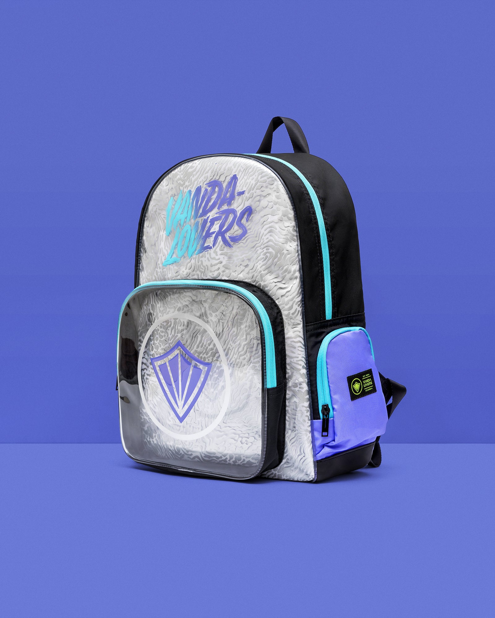 Morral Animal Groove Black White Violet Blue