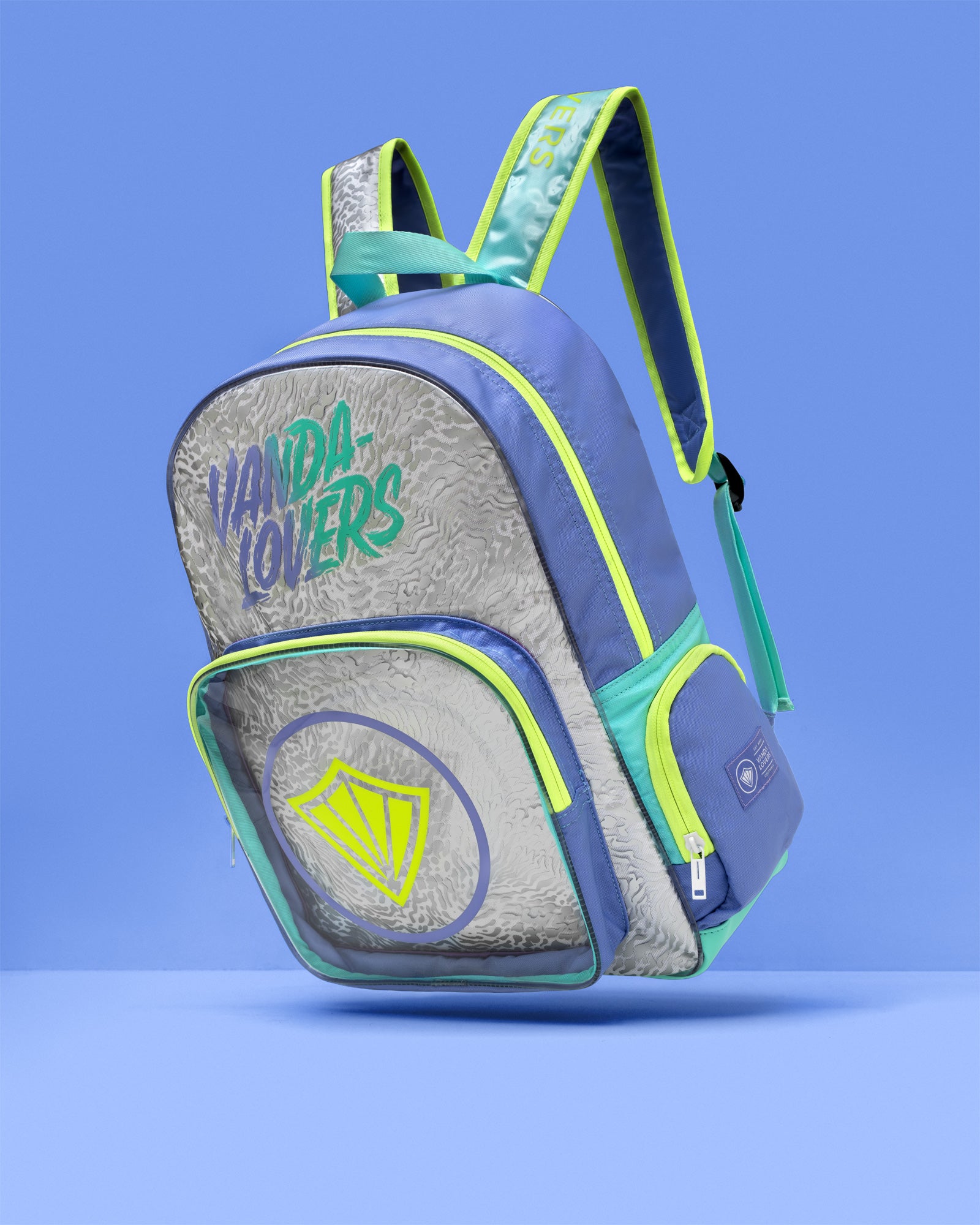 Morral Animal Groove Violet Aqua