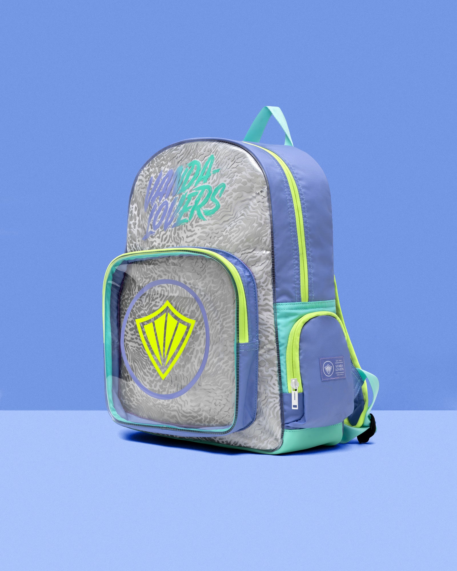 Morral Animal Groove Violet Aqua